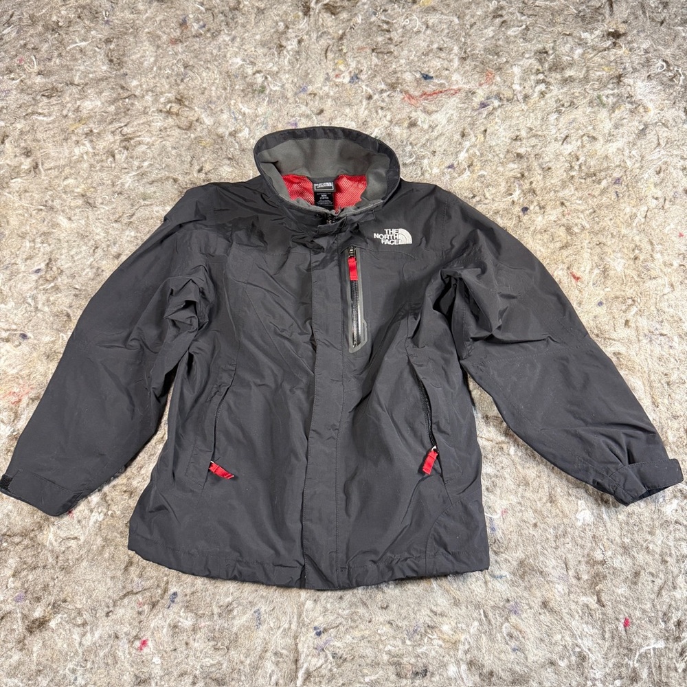 Kids The North Face Hyvent Summit Jacket youth 10-12 Black - Picture 10 of 10